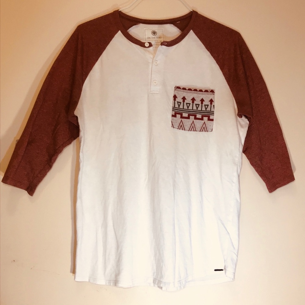 On The Byas 3/4 Sleeve Tee, T-shirt, Pacsun